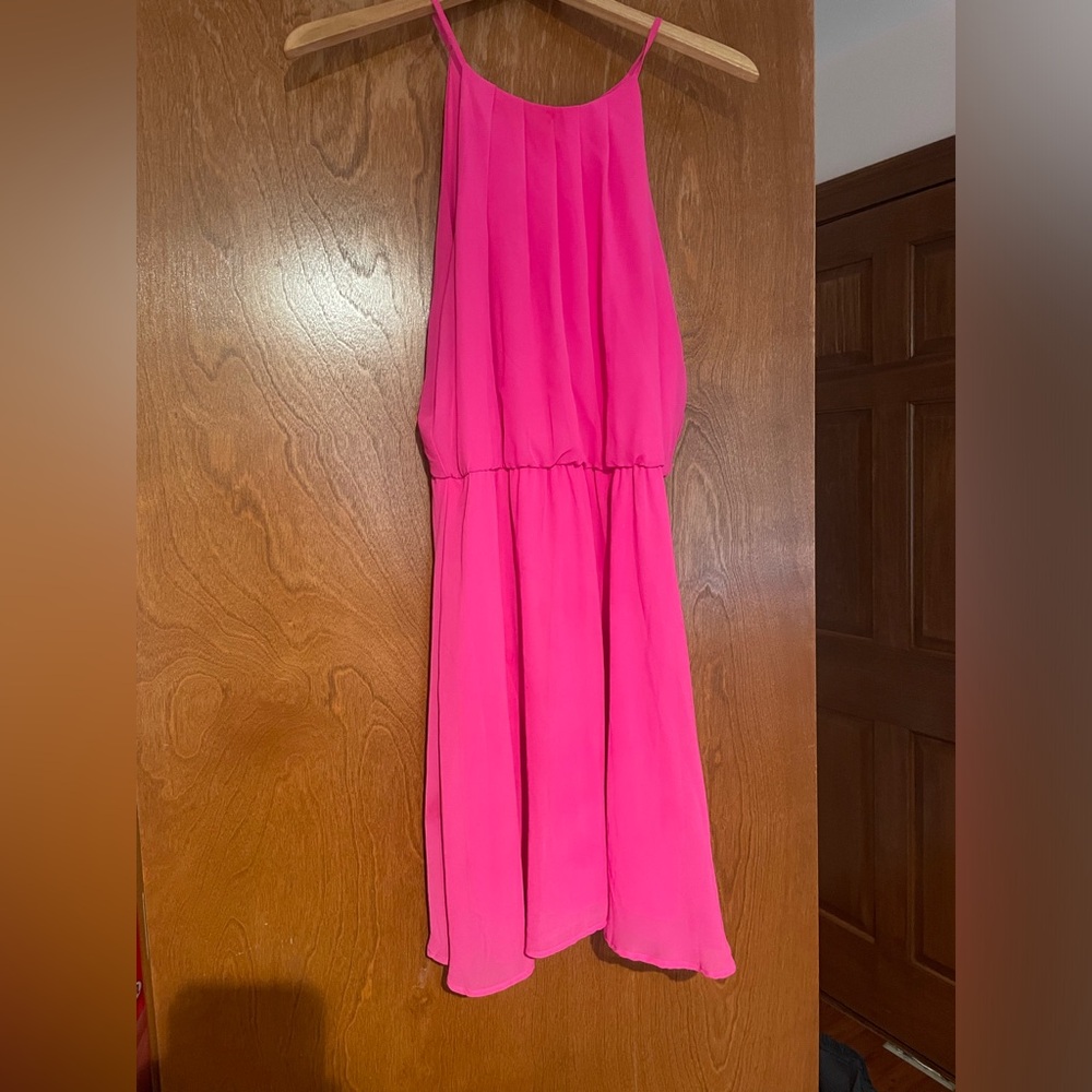 Pink dress